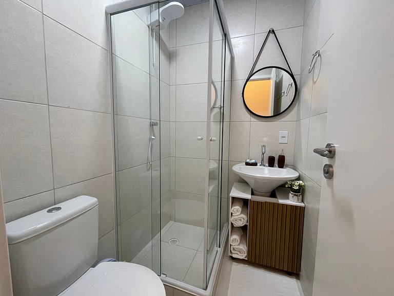 T20. Studio c/ privacidade e conforto.