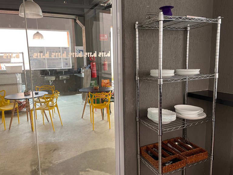 S25. Studio na Mooca. Privacidade e conforto.