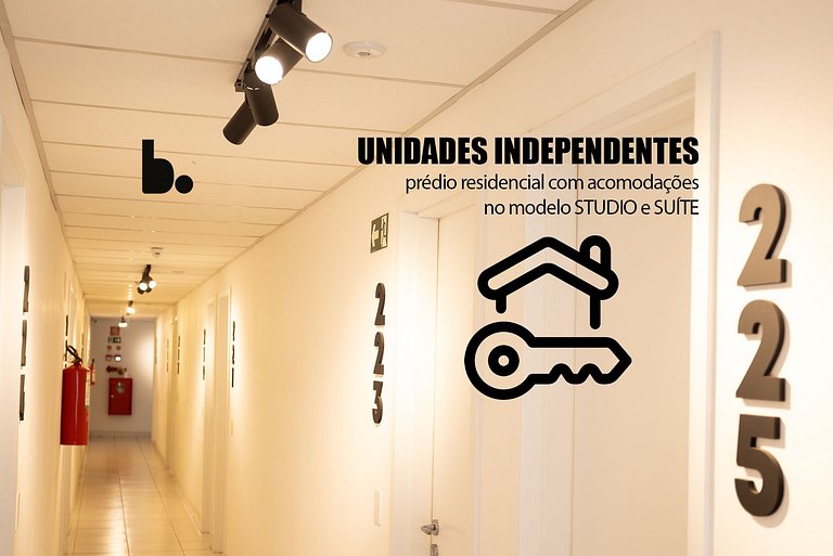 Suíte Compacta e Funcional para Curtos Períodos
