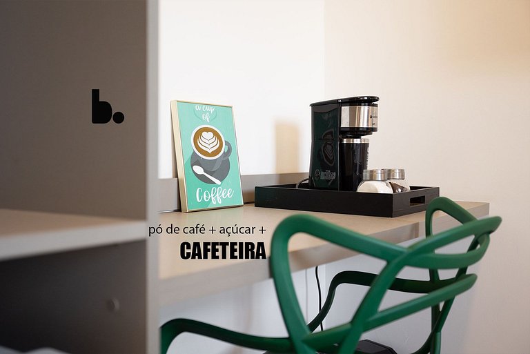 Suíte Prática, Com Lavanderia No Prédio